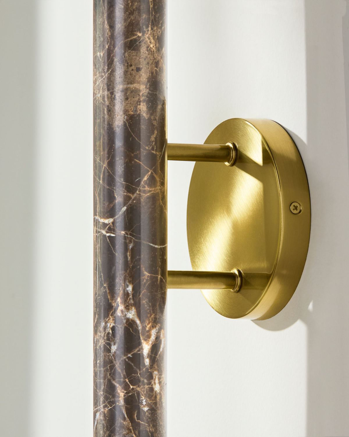 Marzia 30" Iron Wall Sconce, Plated Metallic Brass (MZI-021)