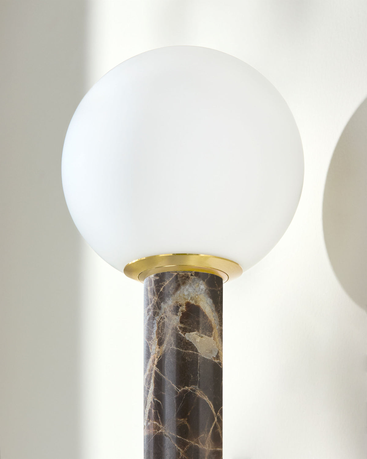 Marzia 30" Iron Wall Sconce, Plated Metallic Brass (MZI-021)