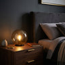 Glass Globe Night Lamp — Smoked Glass