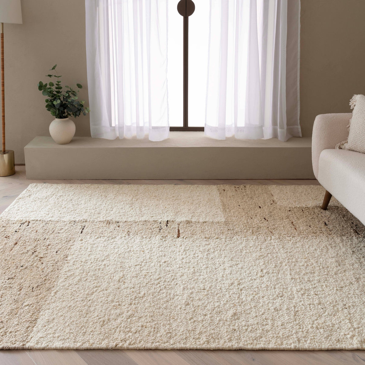Napa Rug styled in a living room