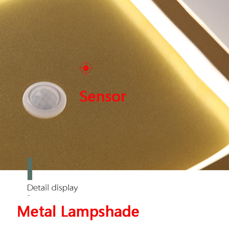 LED Flush Mount with PIR Motion Sensor