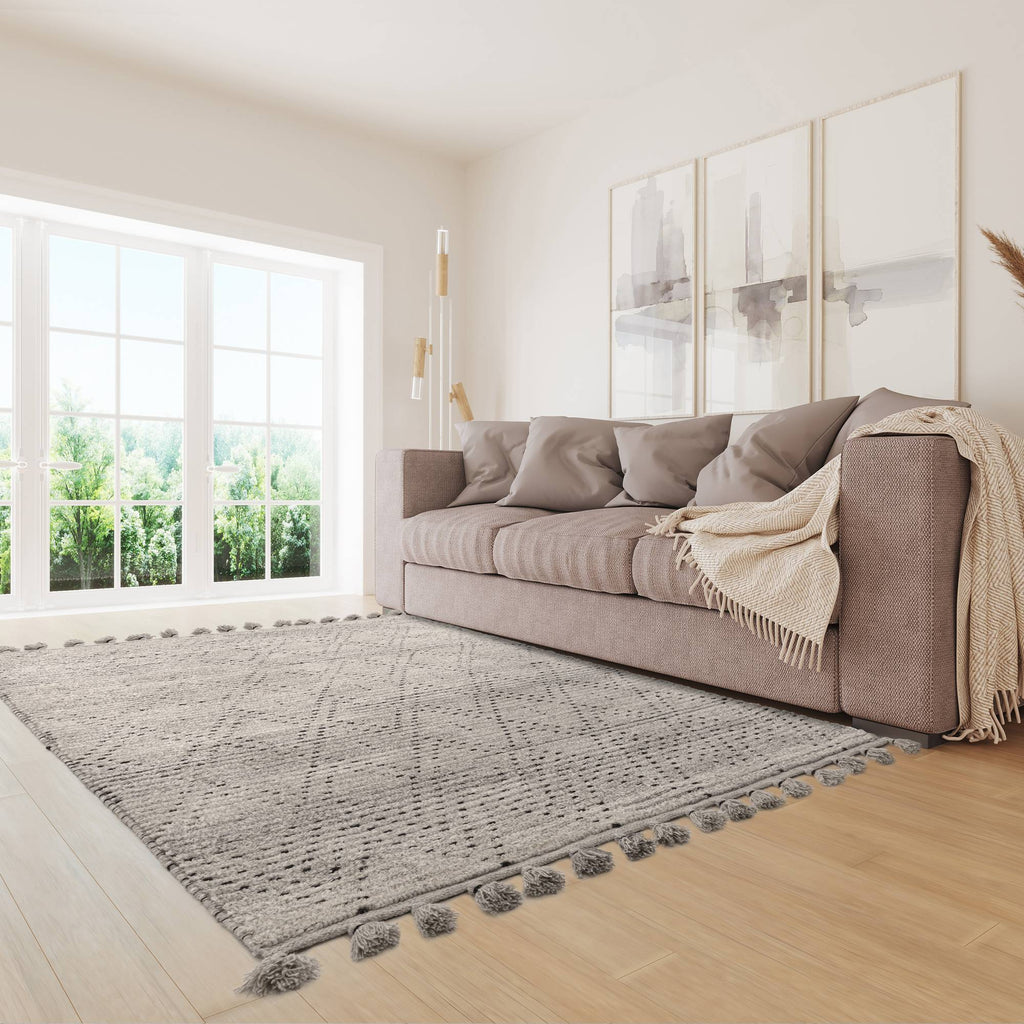 Nepal Rug styled in a living room