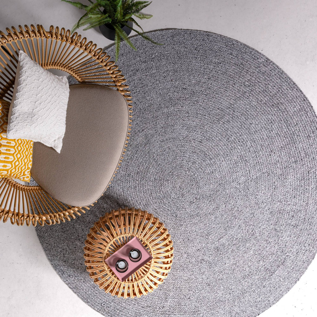Nico Rug styled in a living room