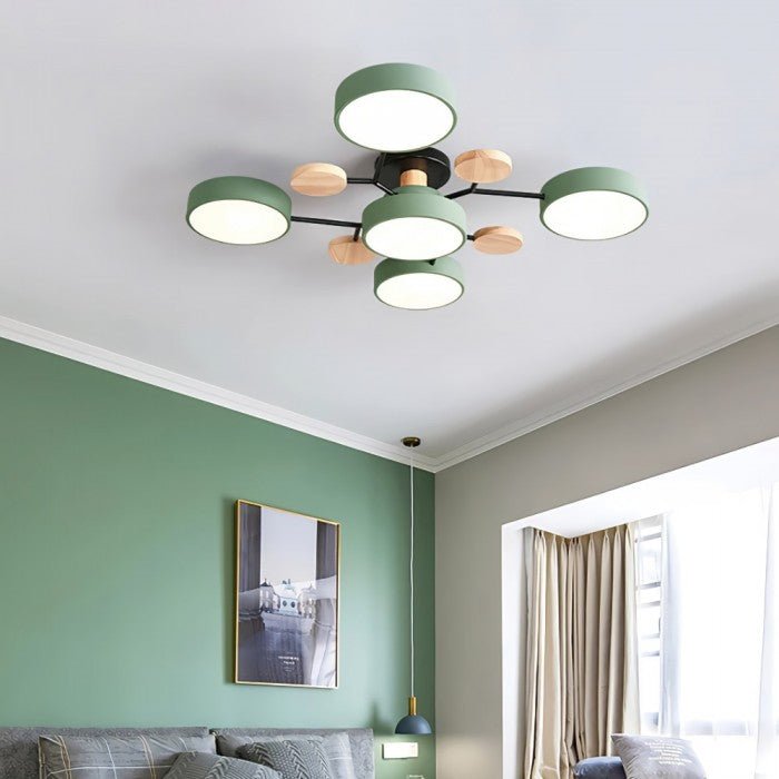 Scandinavian Branching LED Ceiling Lamp