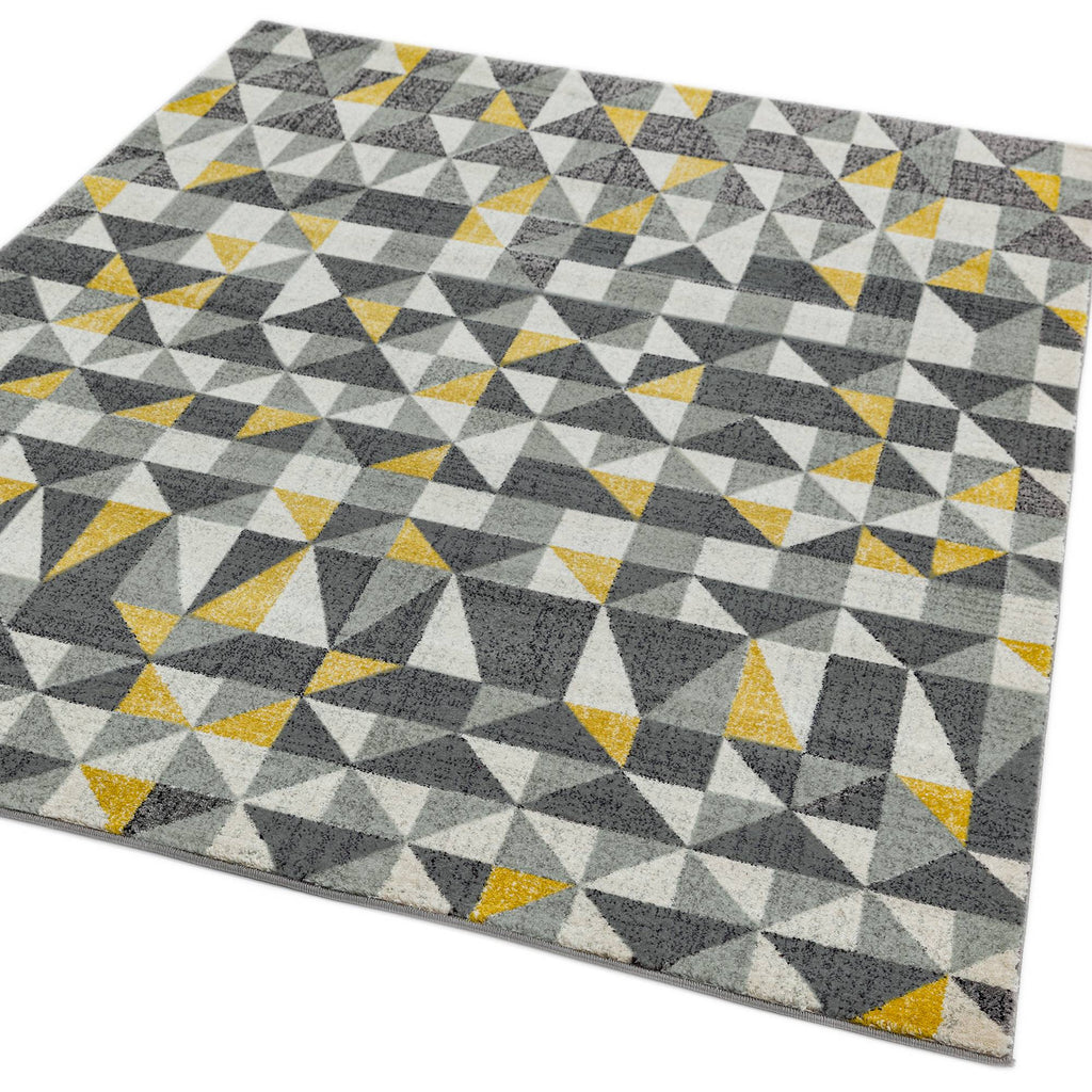 Nova Rug styled in a living room