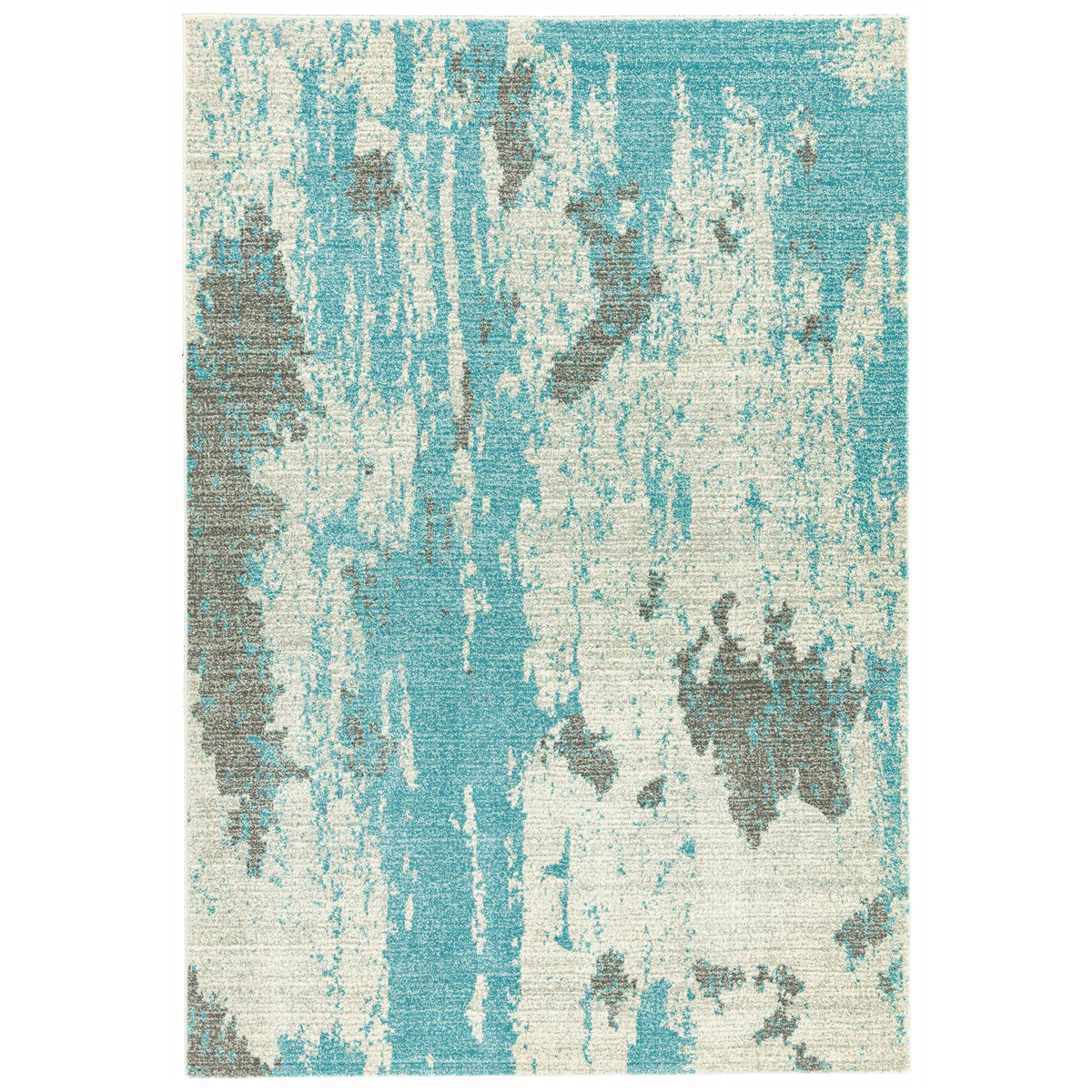Nova Rug - NV15 Painterly Duck Egg