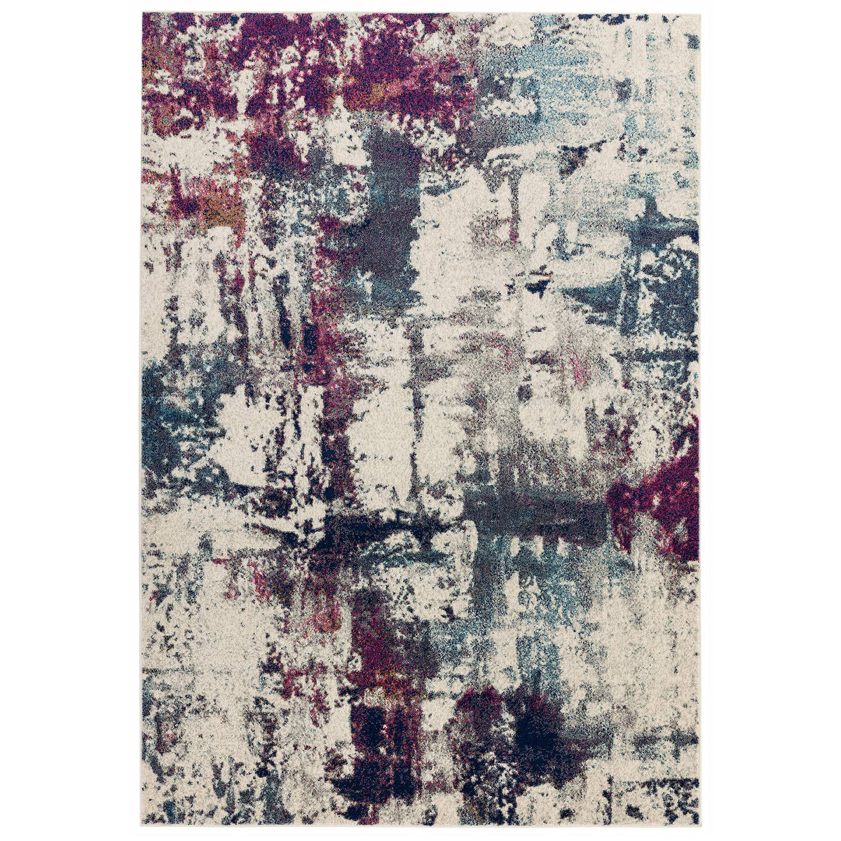 Nova Rug - NV23 Abstract Navy Multi