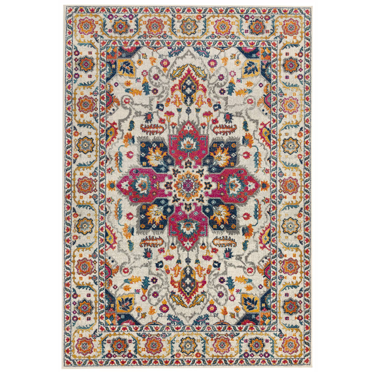 Nova Rug - NV24 Persian White Multi