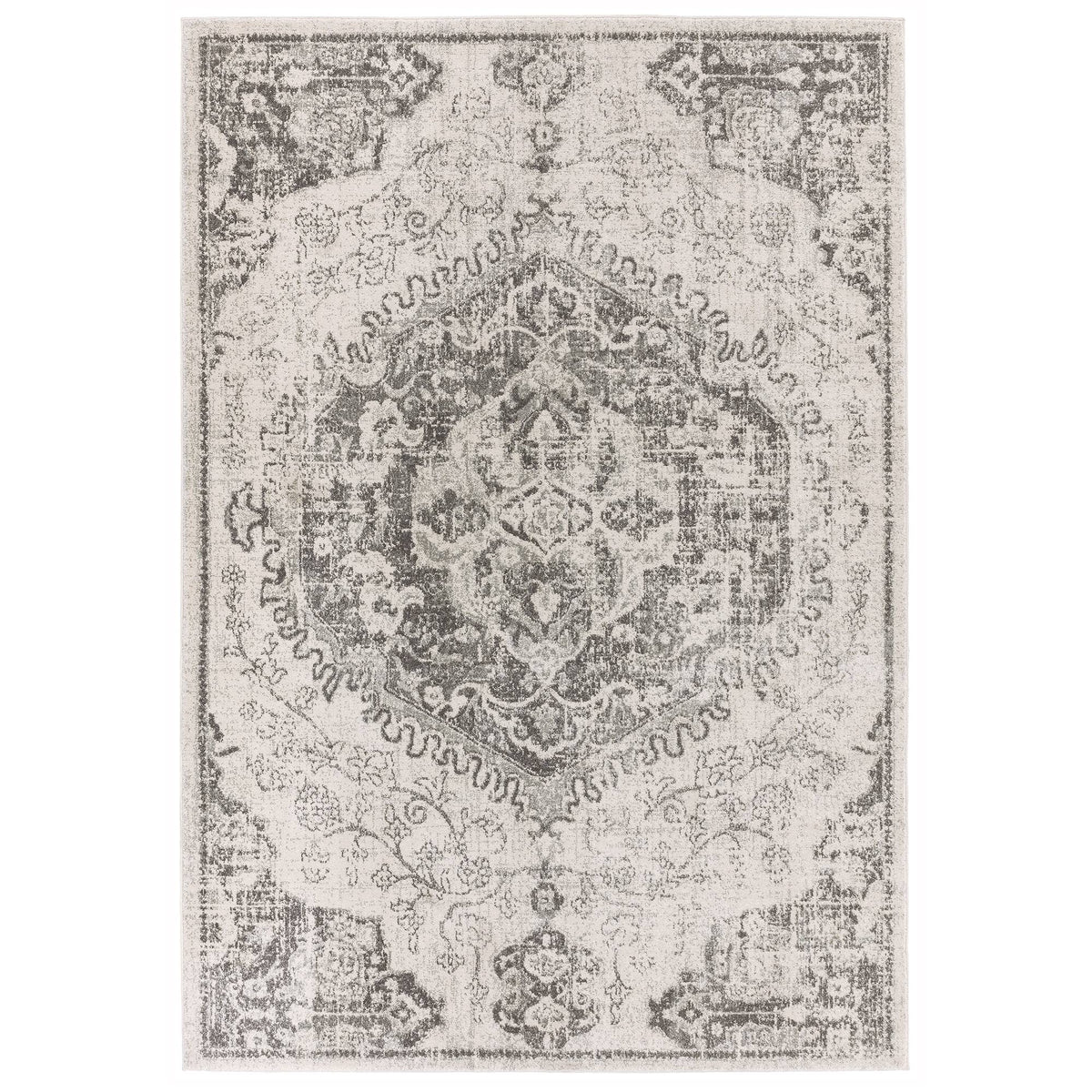 Nova Rug - NV26 Medallion Ivory