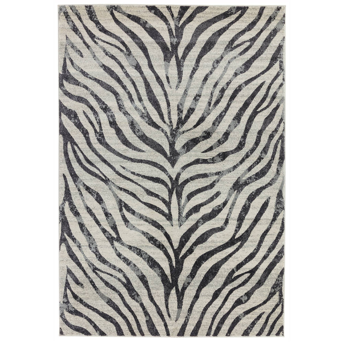 Nova Rug - NV27 Zebra Grey