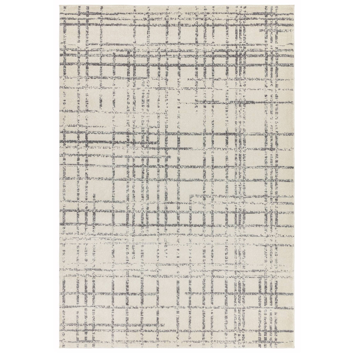 Nova Rug - NV31 Grid Grey