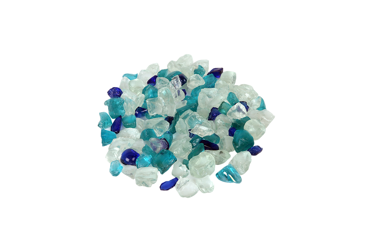 Amantii Ocean Blue fire glass