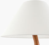Ondine 63" Resin Floor Lamp, Painted Brown (ODNE-002)