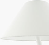 Ondine 63" Resin Floor Lamp, Painted White (ODNE-004)