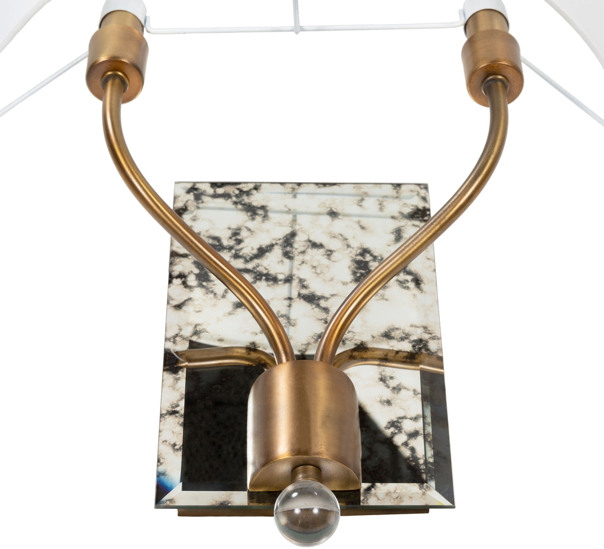Ogee 17" Steel Wall Sconce, Polished Metallic Brass