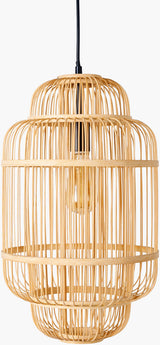 Ornado Bamboo Pendant Light, Natural Beige (ORD-001)