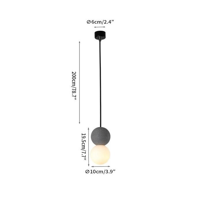Origo Cement Lamp Bowl