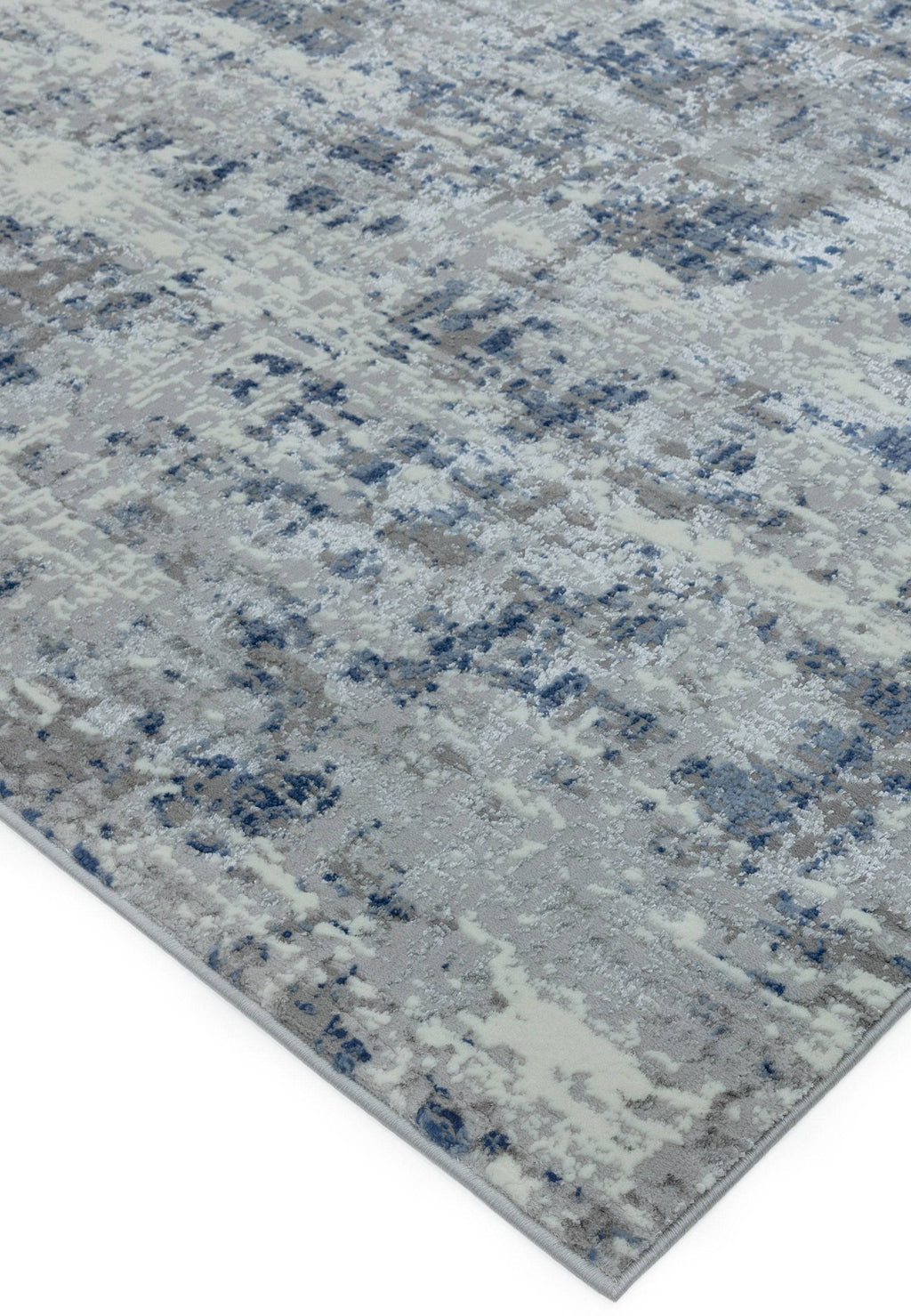 Orion Rug styled in a living room