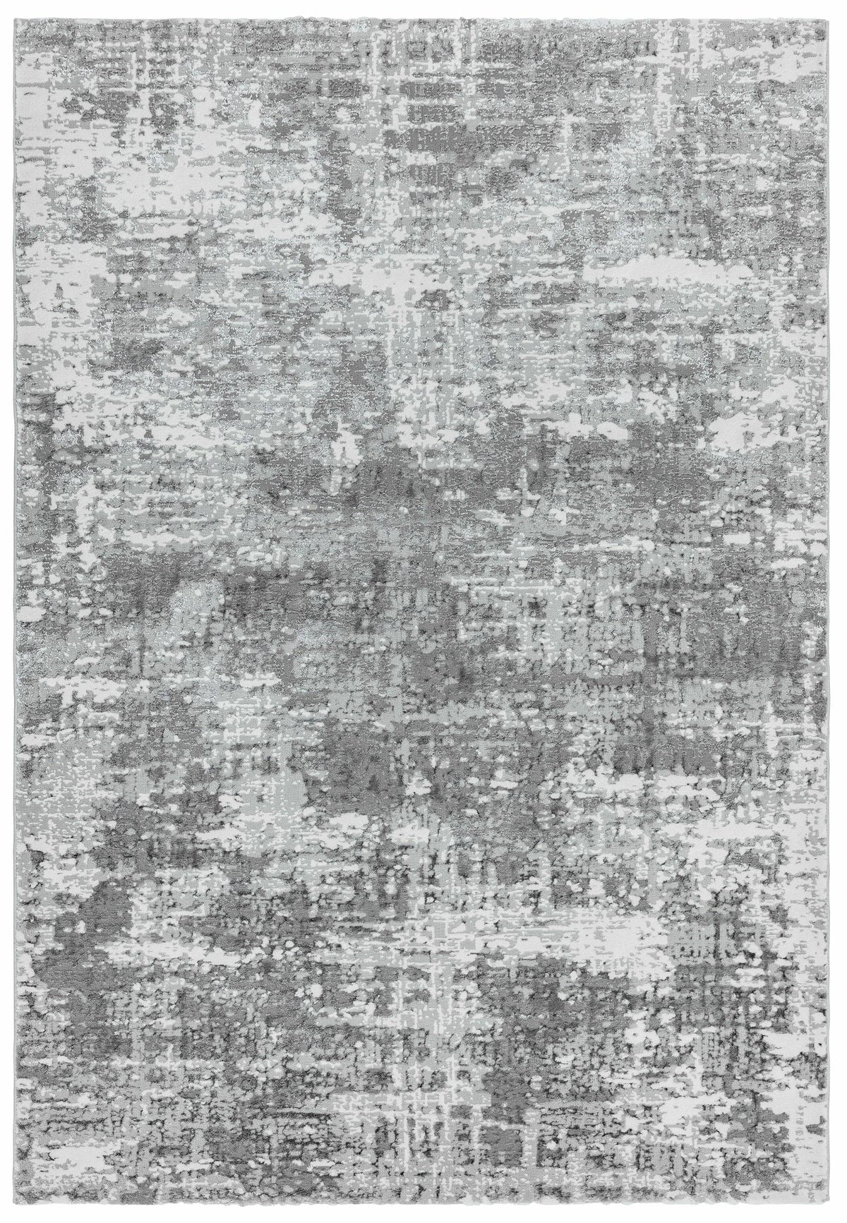 Orion Rug - OR05 Abstract Silver