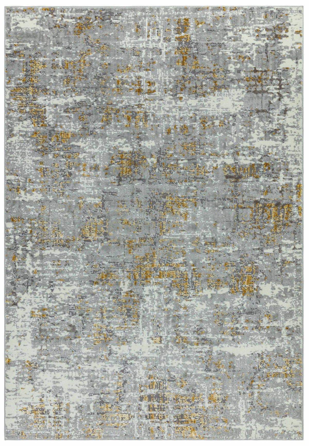 Orion Rug - OR07 Abstract Yellow