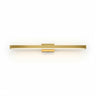 Linear LED Wall Light – Brass 36"