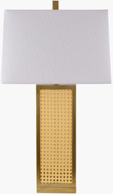 Palta 29" Rattan Table Lamp, Natural Brown