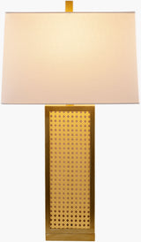 Palta 29" Rattan Table Lamp, Natural Brown