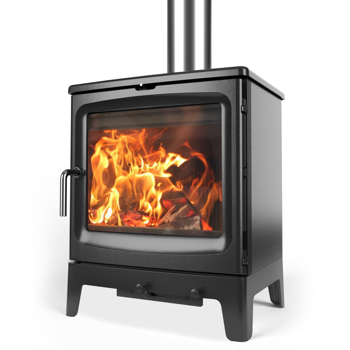 5kW Wood Burning Stove — Peanut Bignut 5 Log Burner, DEFRA Exempt