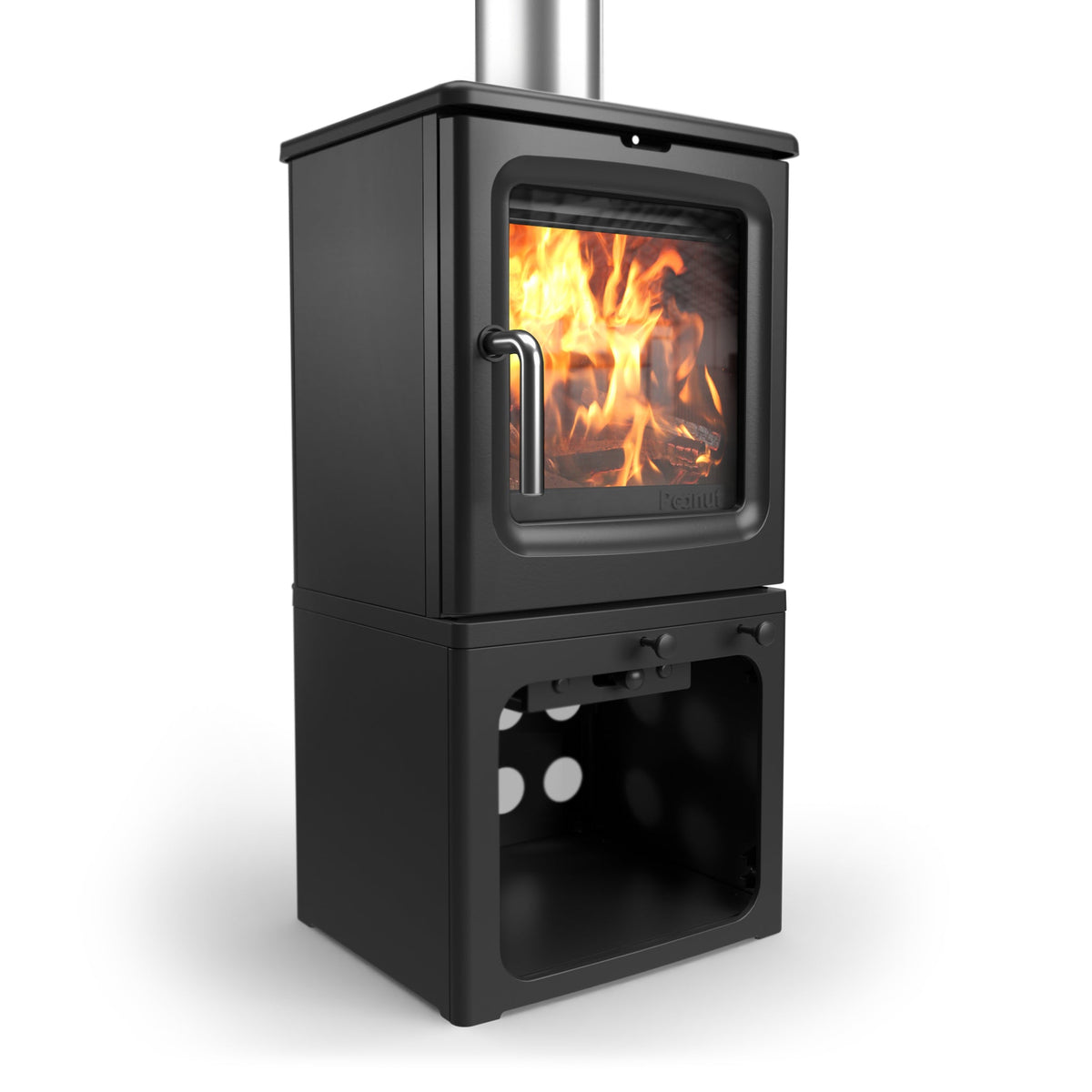 4.7kW Wood Burning Stove — Peanut 3 Log Burner, DEFRA Exempt