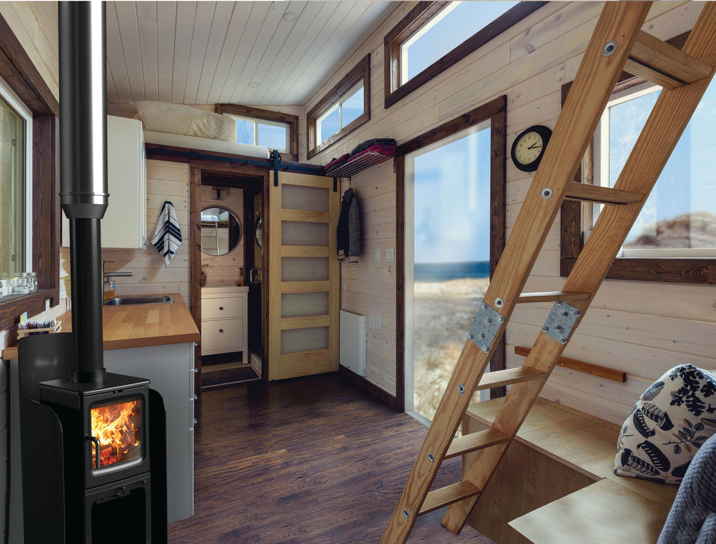 4.7kW Wood Burning Stove — Peanut 3 Log Burner, DEFRA Exempt