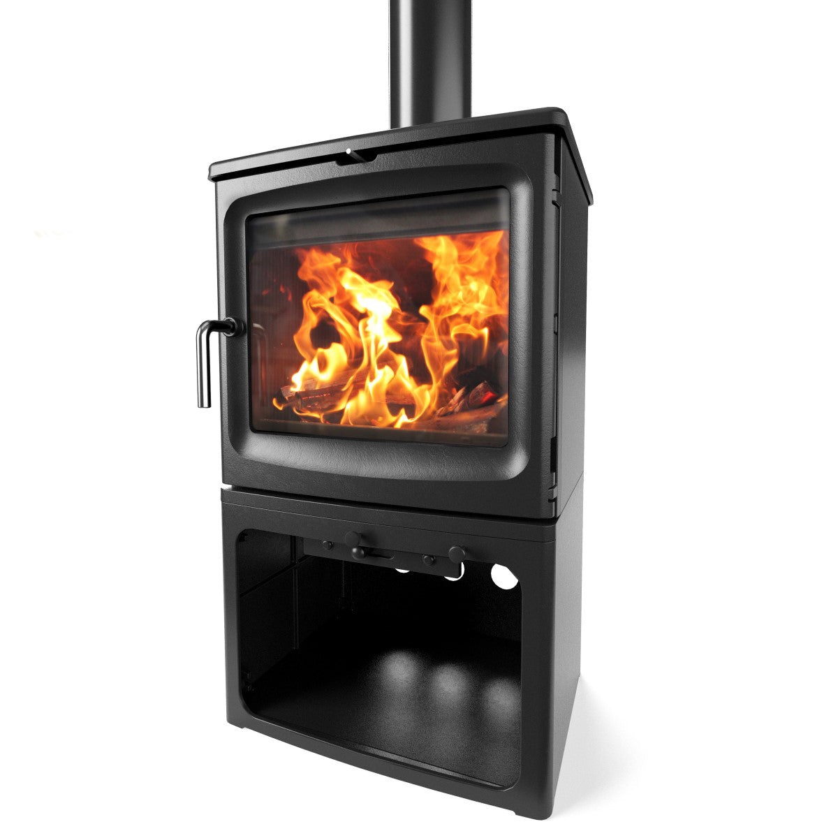 7.9kW Wood Burning Stove — Peanut 8 Log Burner, DEFRA Exempt