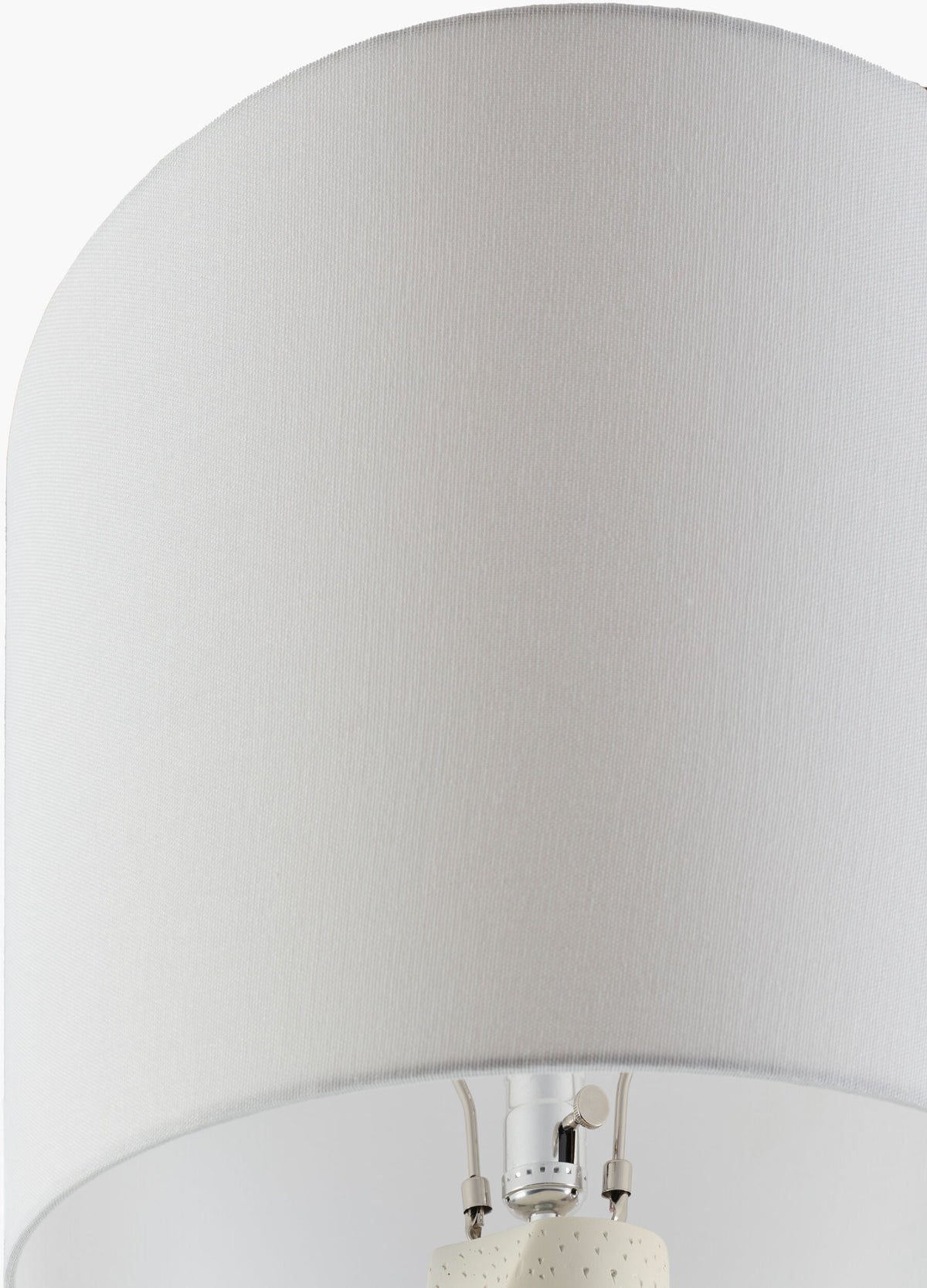 Piox 63" Resin Floor Lamp, Painted Cream