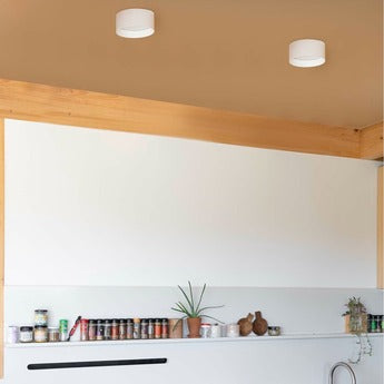 Ceiling Lamp, Tecto, Matte White, W16.5cm, H9.5cm - Faro