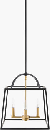Possini Iron Chandelier, Painted Black (POS-001)