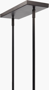 Possini Iron Chandelier, Painted Black (POS-002)