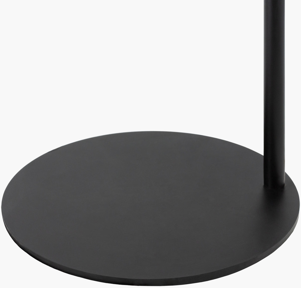 Polly 65" Iron Floor Lamp, Powder Coated Black