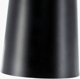 Polly 65" Iron Floor Lamp, Powder Coated Black