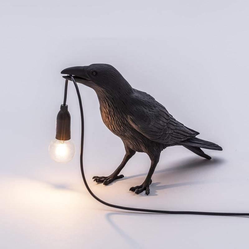 Raven Bird Lamp
