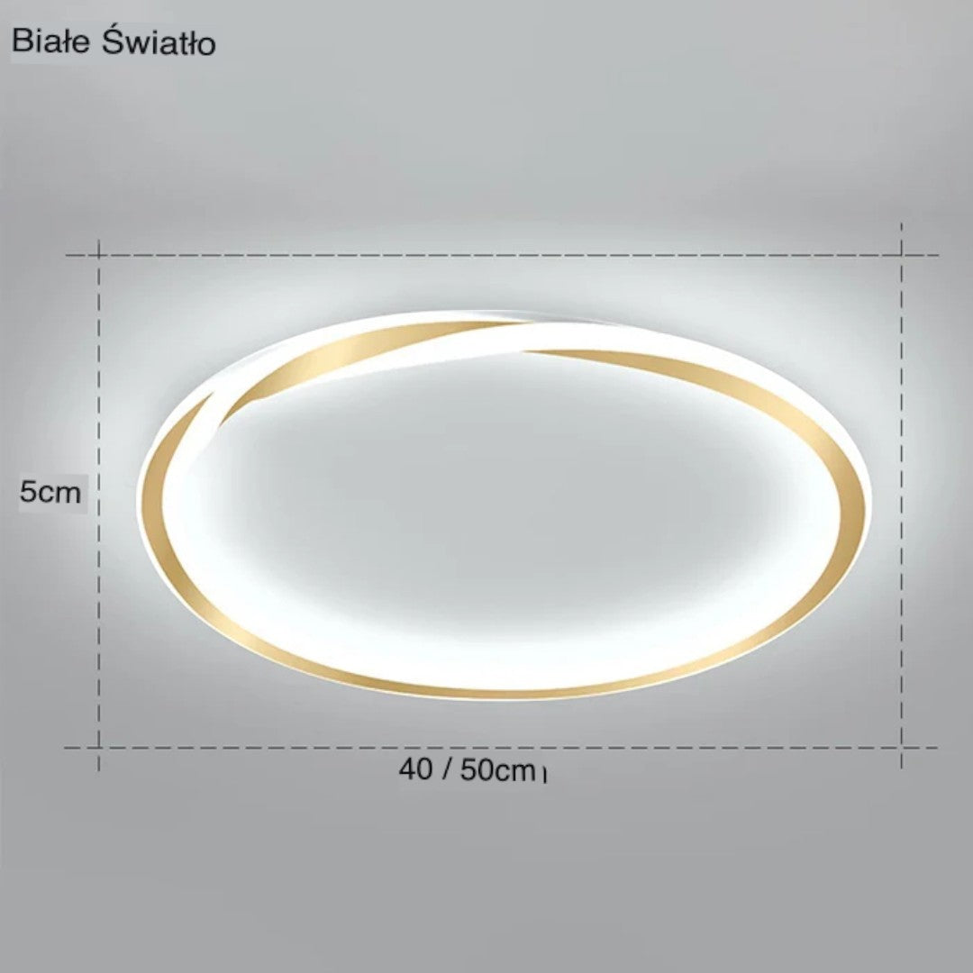 Minimalist Round LED Ceiling Lamp for Bedroom