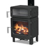 5kW Wood Burning Stove — PumpkinPie Baked Pumpkin Multi-Fuel Log Burner, DEFRA Exempt