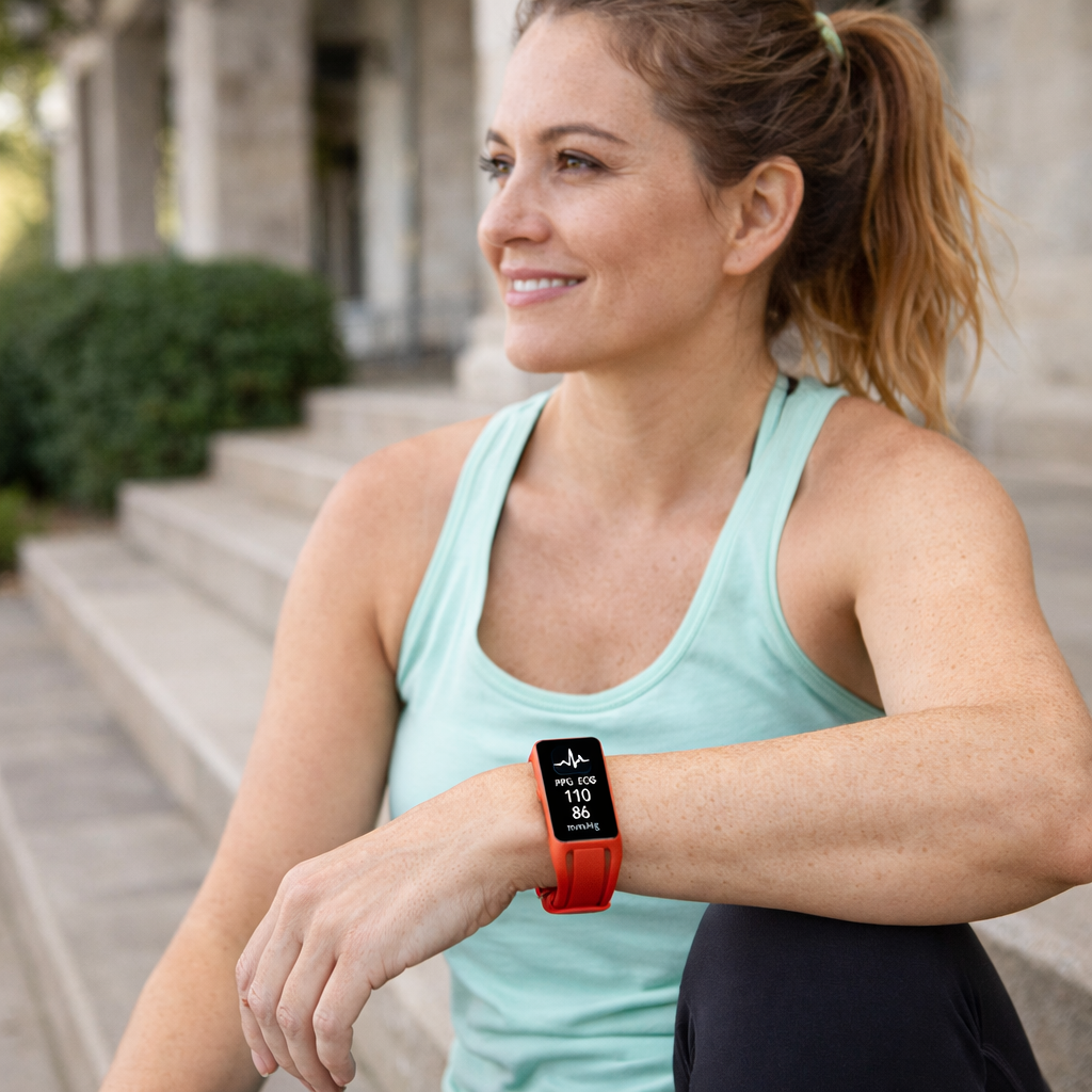 Multifunctional Smartwatch With Activity Monitor