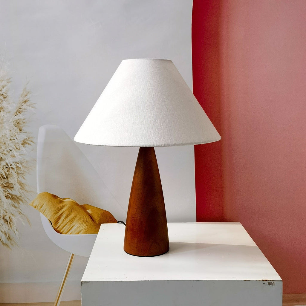 Solid Wood Century Style Table Lamp