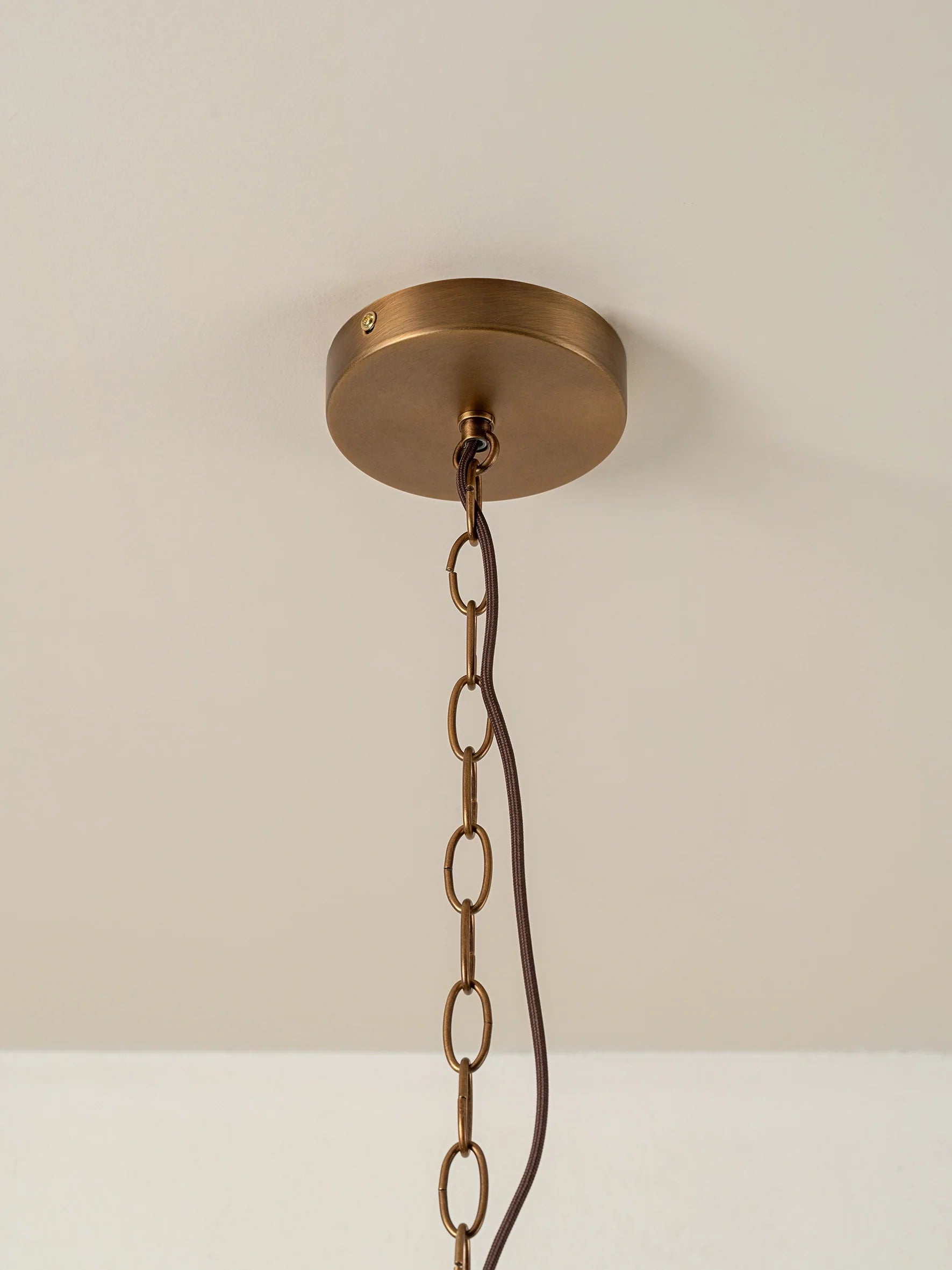 Astera - Alabaster Glass Chandelier with 4 Lights