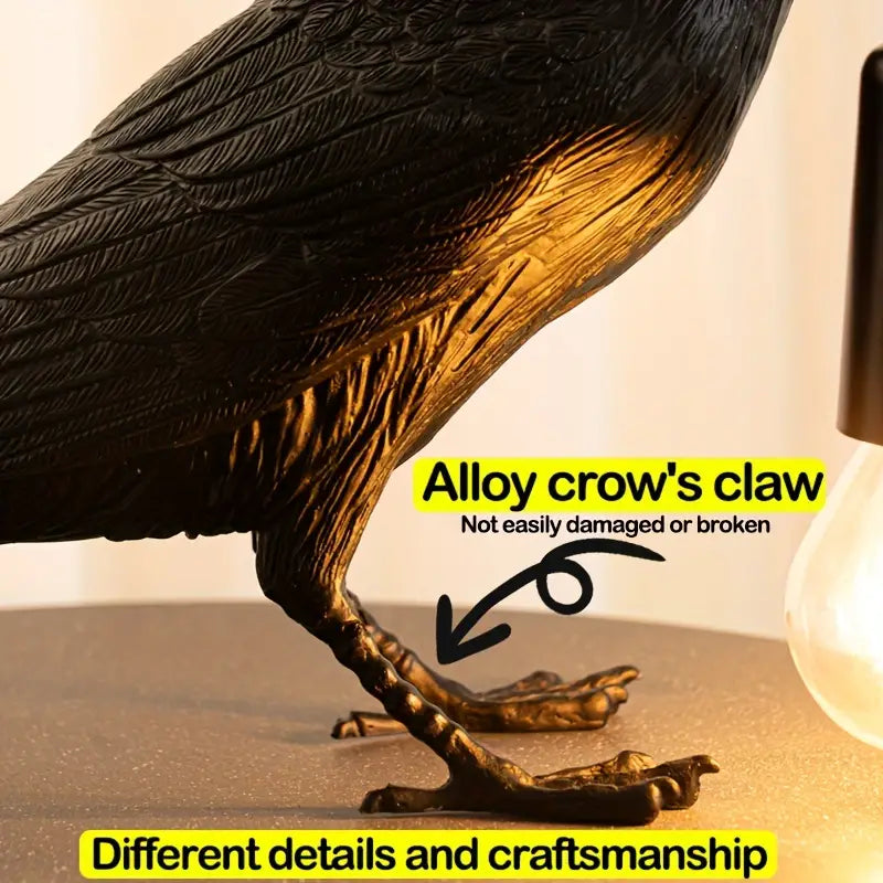 Raven Bird Lamp