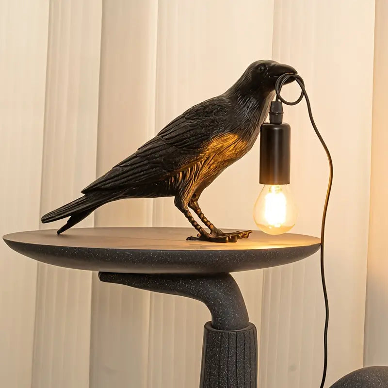 Raven Bird Lamp