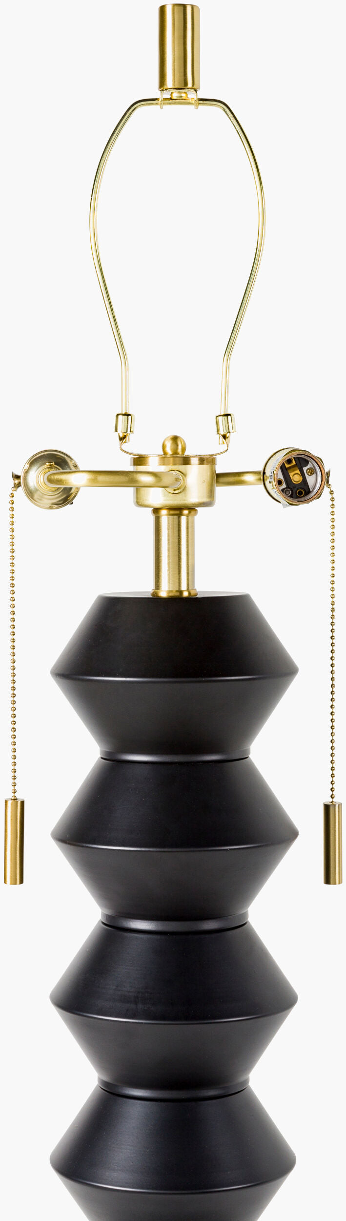 Rogow 62" Iron Floor Lamp, Painted Black