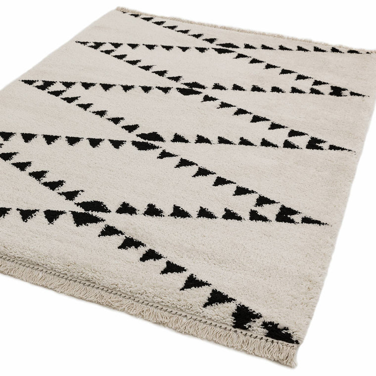 Shaggy pile, 35 mm — Shaggy Berber Polypropylene Living Room Rug — Boho, Rocco