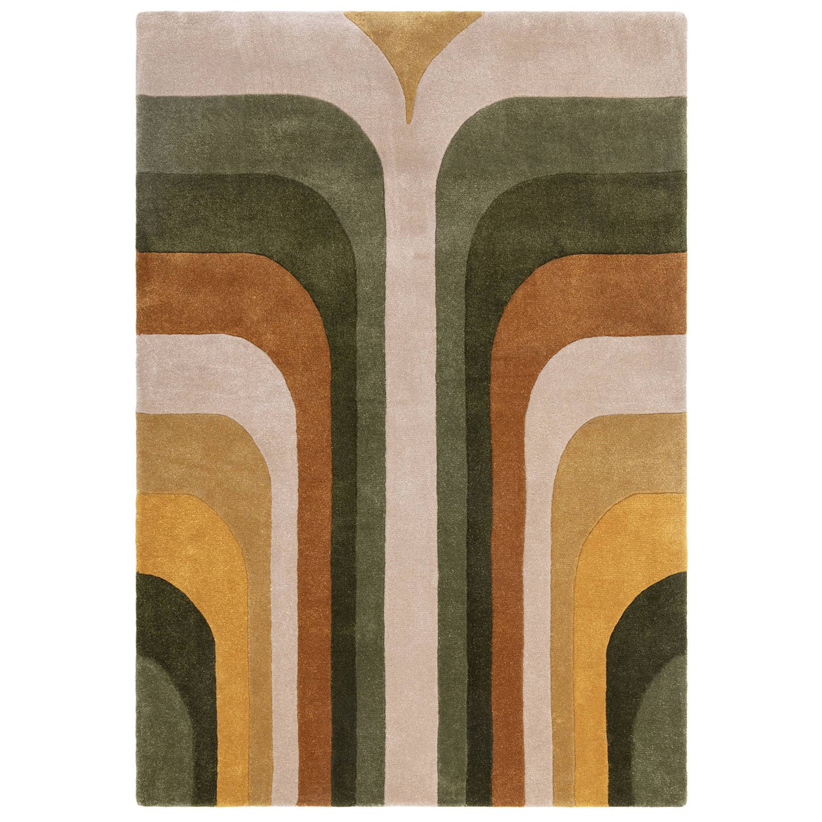 Romy Rug - 02 Retro Green