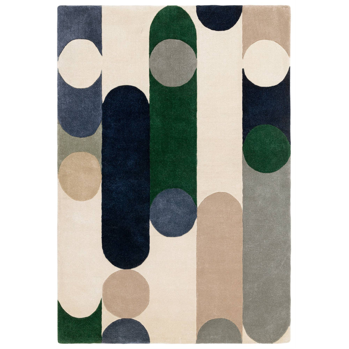 Romy Rug - 08 Morse Blue