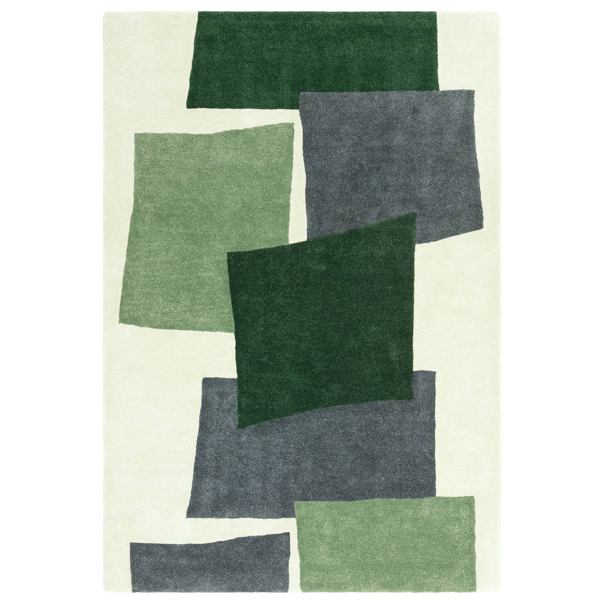 Romy Rug - 12 Papercut Green